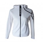 Running Jacket For Women Yoga Hooded Zipper Fitness Hoodies Long Sleeve Thumb Hole Workout Gym Sportswear Sweatshirt Outwear