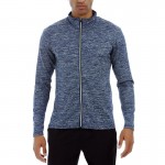 Men Fitness Sport Jacket Gym Running Hoodies Long Sleeve Reflective Zipper Sportswear Male Training Workout Sweatshirt Coat